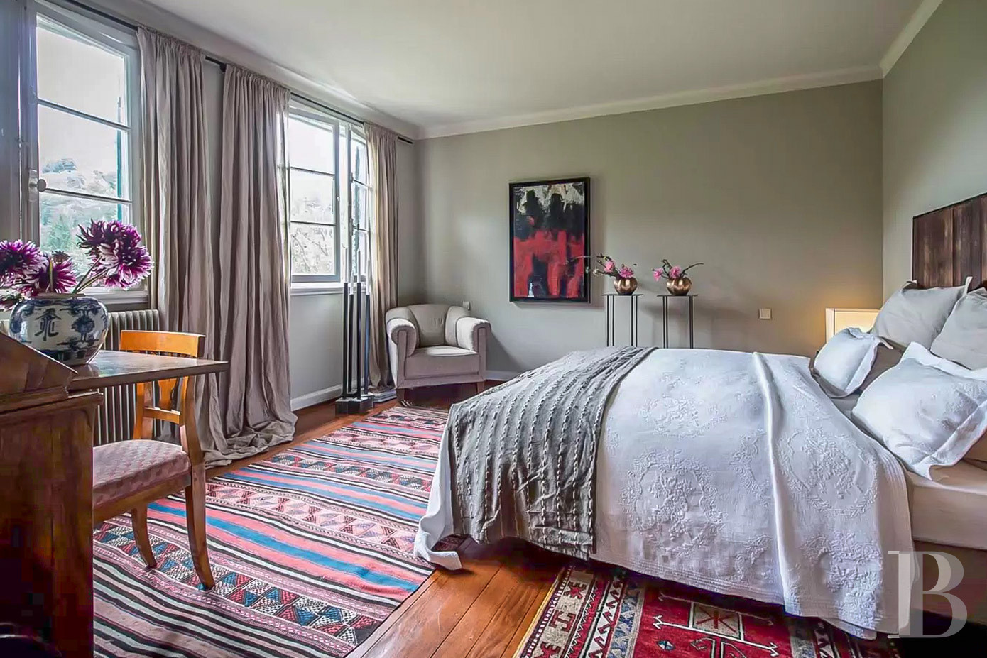 Dans les Vosges du Nord,  un ancien pavillon de chasse du 19e siècle transformé en confortable maison alsacienne traditionnelle - photo  n°13